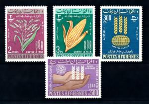 [90374] Afghanistan 1963 Fight against Hunger Rice Maize  MNH