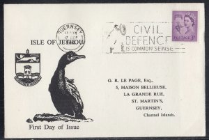 Guernsey - Sep 17, 1962, Isle of Jethou Europa Issue