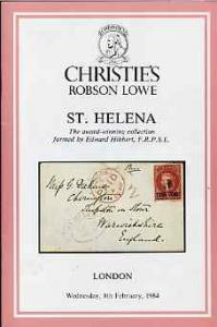 Auction Catalogue - St Helena - Christies 8 Feb 1984 - th...