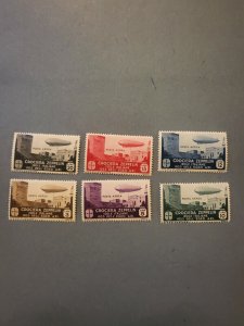 Stamps Aegean Islands Scott #C20-5 hinged