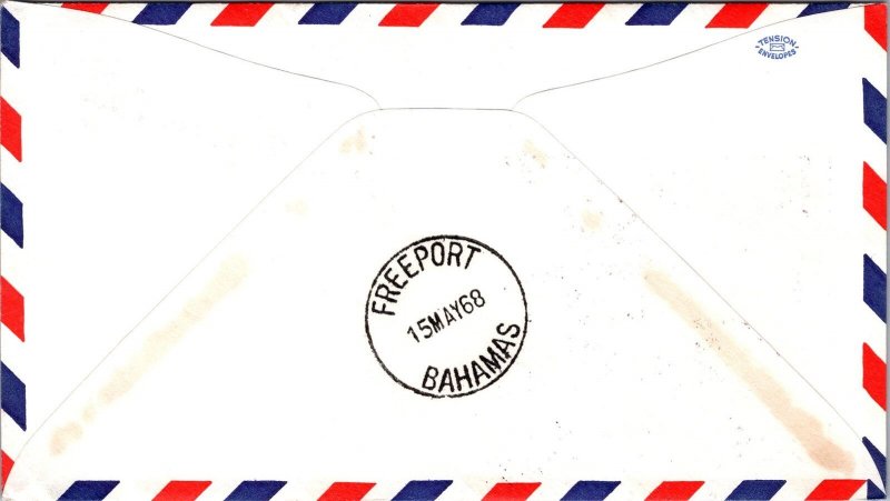 FFC 1968 - Northeast Airlilnes - Jamaica, NY to Freeport, Bahamas - F50078