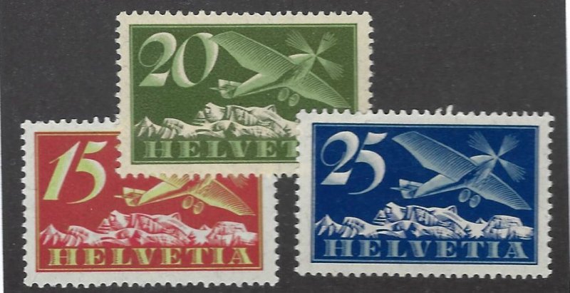 Switzerland SC#281-283 Mint F-VF...A World of Stamps!