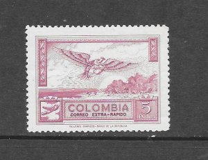 BIRDS - COLOMBIA #C254 CONDOR MH