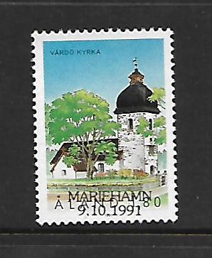 ALAND ISLANDS, 40,  USED, VARDO CHURCH