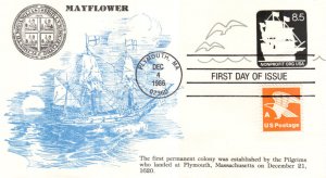 #U610 The Mayflower KMC FDC