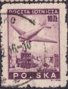 Poland C14 1946 Used