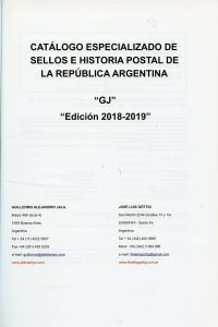 ARGENTINA SPECIALIZED CATALOGUE GOTTIG JALIL 2018 2 VOLUMES A MUST AS SHOWN