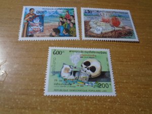 Laos  #  1127-29   MNH