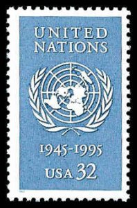 PCBstamps   US #2974 32c United Nations, MNH, (14)