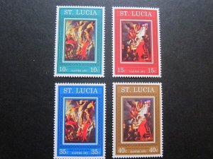 St Lucia 1971 Sc 290-293 set MH