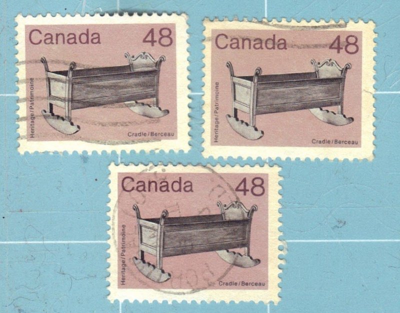 CANADA SC #929 USED 48c 1982-87 CRADLE