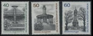 West Berlin - 1980 - Mi. 634-36 - MNH - BV90