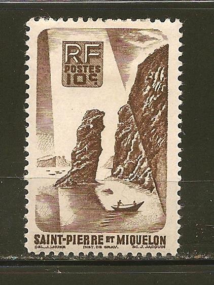 St Pierre and Miquelon 324 Soldiers Bay Mint Hinged