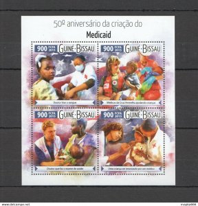 2015 Guinea-Bissau Red Cross Creations Medicaid 1Kb ** Stamps St999