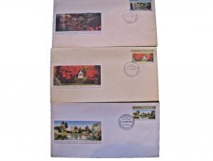 AUSTRALIA FDCs -  1989  - Gardens    (aus21)