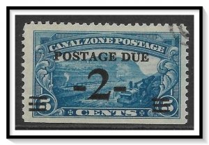Canal Zone #J22 Postage Due Used