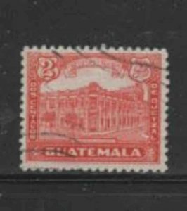 GUATEMALA #307 1943 NATIONAL PTINTING WORKS F-VF USED a