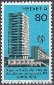 Switzerland #10o10  MNH F-VF (SU5209)