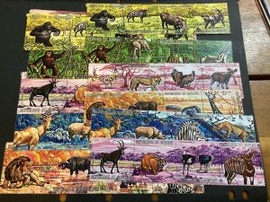 ICOLLECTZONE Burundi 355-60, C146-151 Wildlife Set XF used (C300-602)