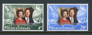 Pitcairn Islands 127-128 MNH 1972