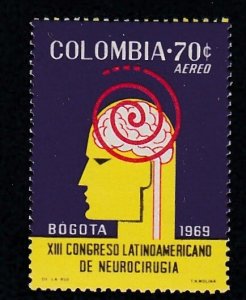 Colombia # C519, Neurosurgeons Conference, Mint NH