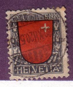 Switzerland #B15,Used Cat.$11.50