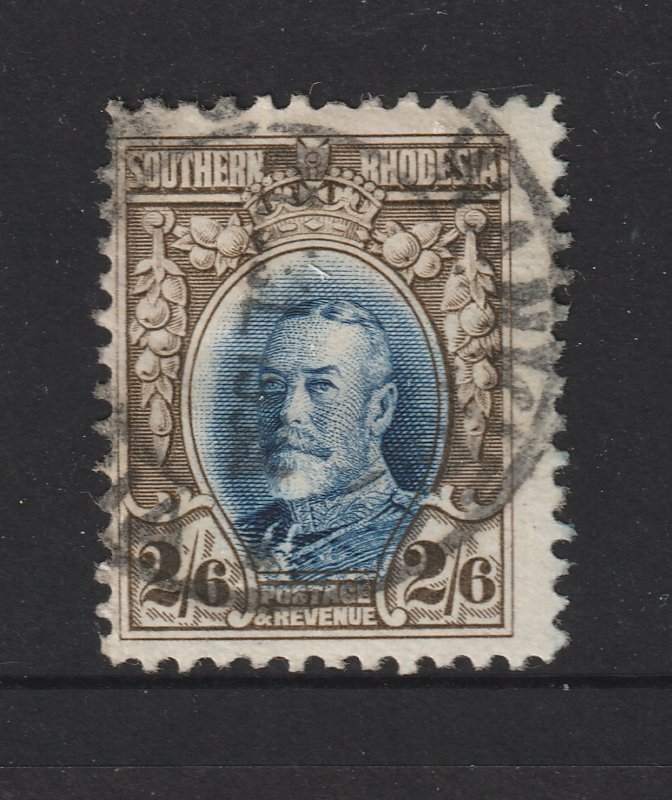 Southern Rhodesia a used KGV 2/6 perf 12