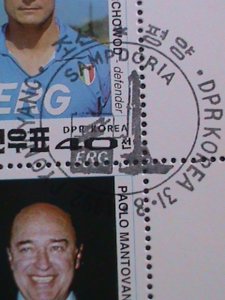 ​KOREA-1992-SC#3125 SAMPDORIA ITALIAN CHAMPIONSHIP 1991- CTO SHEET VERY FINE