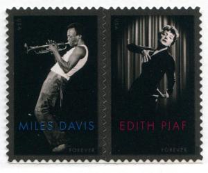 4693a US (45c) Davis & Piaf SA, MNH pr