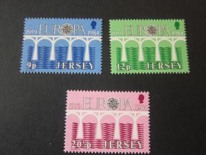 Jersey 1984 Sc 326-28 set MNH