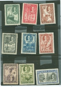 Nigeria #38-46 Unused Single