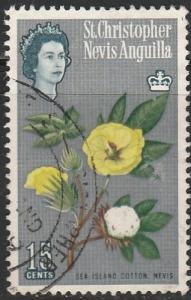 Saint Christopher, Nevis, & Anguilla,  #153a Used From 1967-69