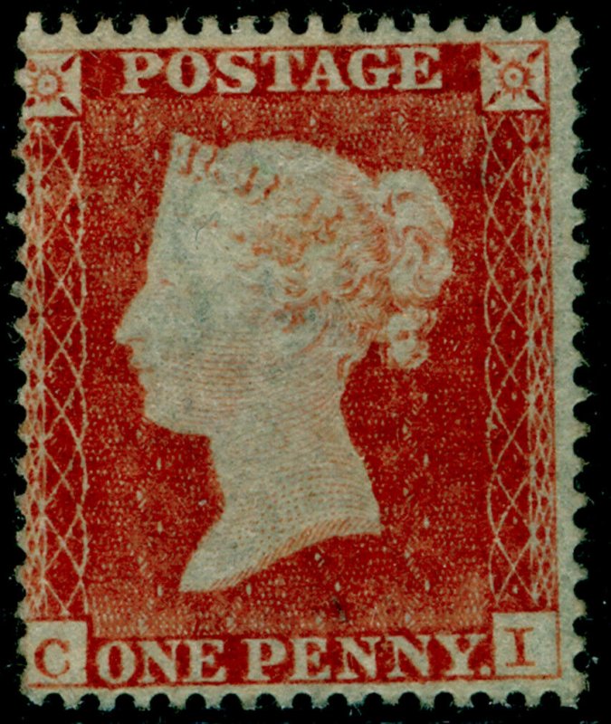 SG17, 1d red-brown, SC16 DIE I, M MINT. Cat £375. CI