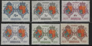 BERMUDA    169-174 MINT HINGED  SET