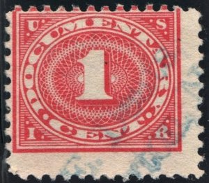 R228 1¢ Documentary Stamp (1917) Used