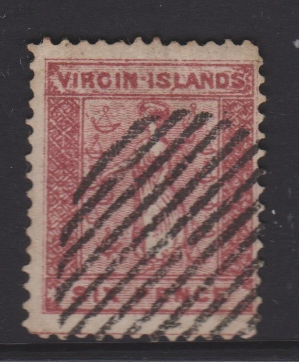 Virgin Islands Sc#2 Used - Forgery?