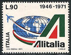 Alitalia Lire 90 green variety moved up