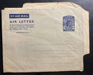 Mint Aden Air Letter Airgramme 6 Annas King George VI