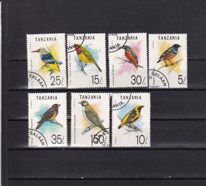 SA02 Tanzania 1992 Birds used stamps