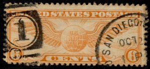 US Stamps #C19 USED AIR POST ISSUE