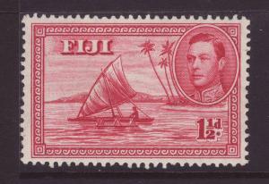 1940 Fiji 1½d Perf 13½ U/Mint SG252