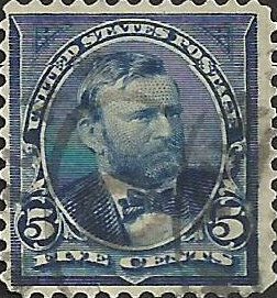 # 281 Dark Blue Used Ulysses S. Grant
