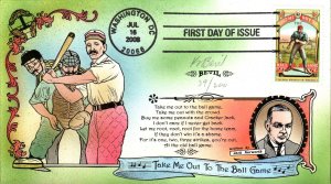 #4341 Take Me Out to the Ballgame Bevil FDC