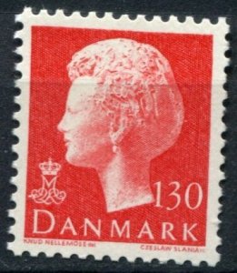 Denmark Sc#633 MNH, 130o red, Queen Margrethe II serie 1 (1979)