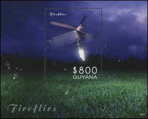 Guyana 2014 Sc 4367 Bugs Insect Firefly CV $7.75