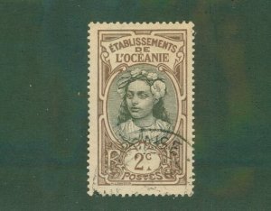 FRENCH POLYNESIA 22 USED BIN $0.50