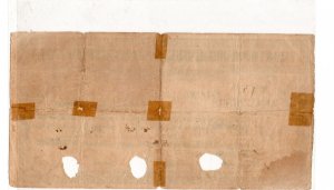 cheque 1917 (?) russia