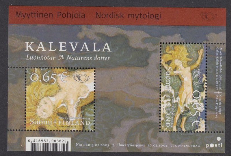 Finland 1213 Norse Gods SS mnh