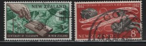 NEW ZEALAND 356-357 USED SET