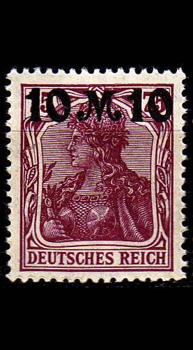 GERMANY REICH [1921] MiNr 0157 I ( **/mnh )